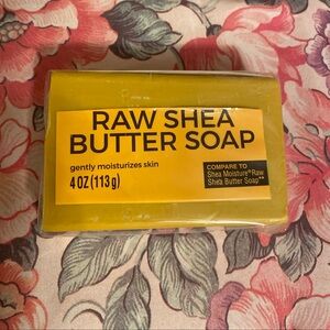 New Personal Care Shea Moisture Raw Shea Butter Soap Yellow